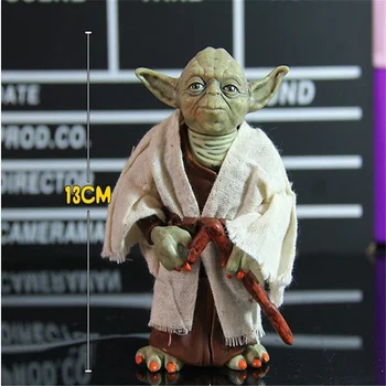 12cm Star Master Yoda Veiksmų Skaičius, Karai Žaislas PVC Apdailos Žaislai, Lėlės Dovana Vaikams Vaikams
