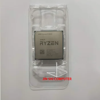 AMD Ryzen 5 3600 3.6 GHz Šešių Branduolių Dvylikos Siūlų CPU Procesorius 7NM 65W L3=32M 100-000000031 Lizdas AM4 Naują, bet NE VENTILIATORIUS