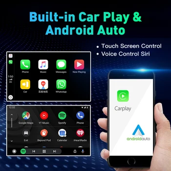 Dasaita Android 10.0 Automobilio Radijo, GPS Toyota Corolla m. m. 2016 M. 2017 m. 2018 m Multimedijos DSP CarPlay 10.2