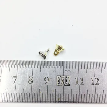 Eruifa 20pcs 6mm Mini Rožė Gėlių aukso/Sidabro padengtą Cinko lydinys, Pakabukai Pakabukas Papuošalai 