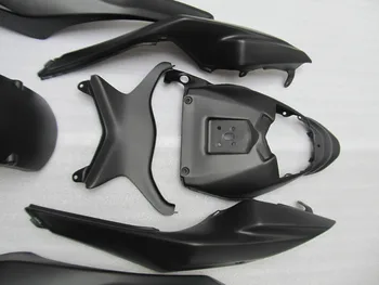 Motociklo Lauktuvės komplektas KAWASAKI Ninja ZX6R 636 09 10 12 ZX 6R 2009 m. 2010 m. 2012 Visos matinė juoda Purvasargiai set+dovanos KH06