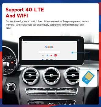 Naujas 128G ROM Android DSP Auto radijo Mercedes Benz E klasės C207 W207 A207 built-in WIFI 4G LTE Carplay GPS Multimedia player