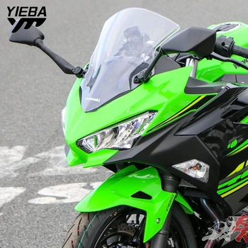 NINJA400 Motociklo priekinio, galinio Stiklo Street Bike Priekinio stiklo Ekranas Vėjo Už Kawasaki Ninja 250 EX400 NINJA 400 m. 2018 m. 2019 m. 2020 m.