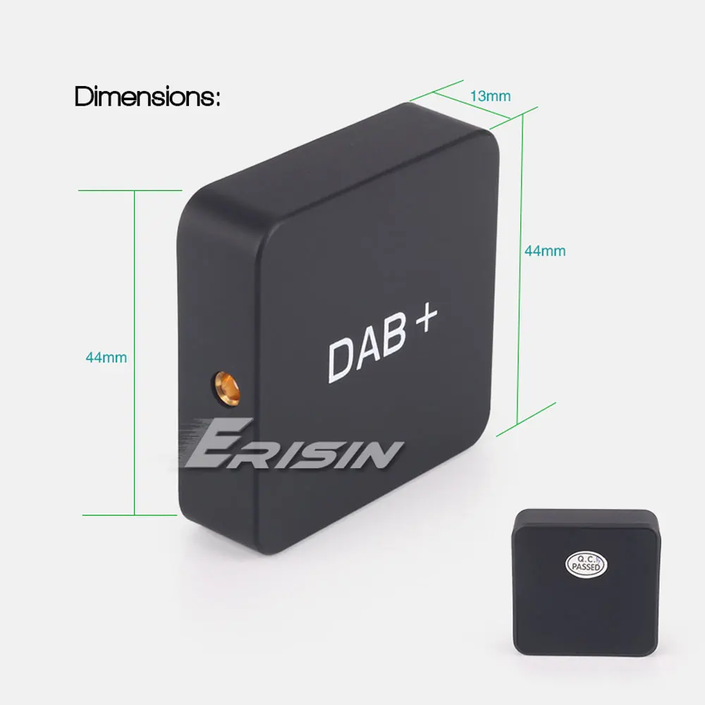 Erisin ES354 DAB+ Box Skaitmeninis Radijo Imtuvas Padidino Antenos Imtuvas Autoradio Automobilio garso sistemos 