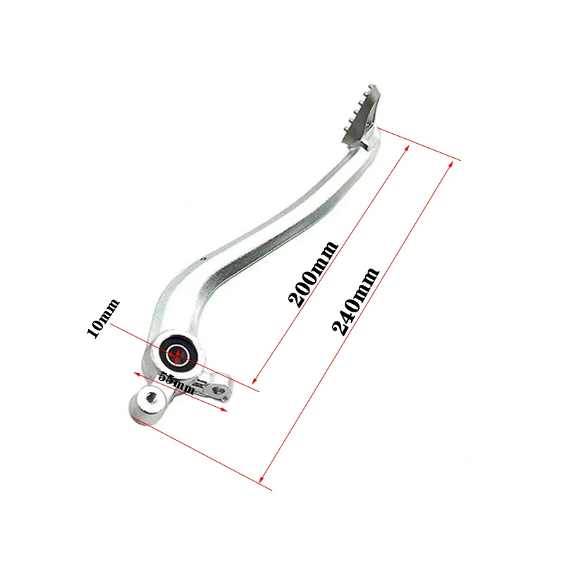Motociklo stabdžių sistema stabdžių svirtimi pedalo aliuminio lydinio KTM SX SXF WIKI XCW XC-F 125 150 250 300 350 450 525 530 KEWS 4