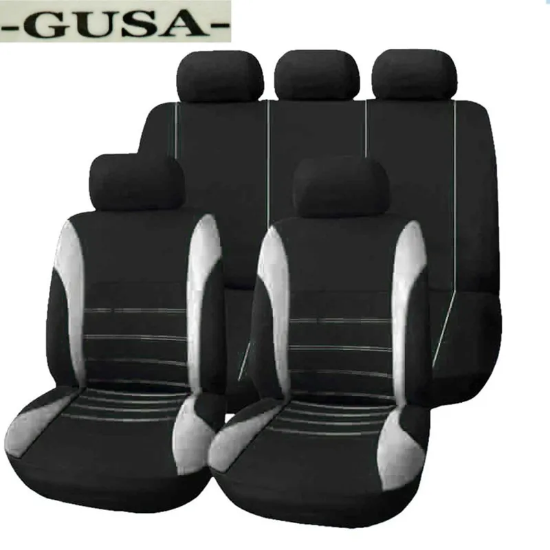 (Priekinis + Galinis) Universaliųjų automobilių sėdynių užvalkalai už Lada 110 111 112 Kalina Niva Vesta XRAY Granta automobilių reikmenys, automobilių stilius 0