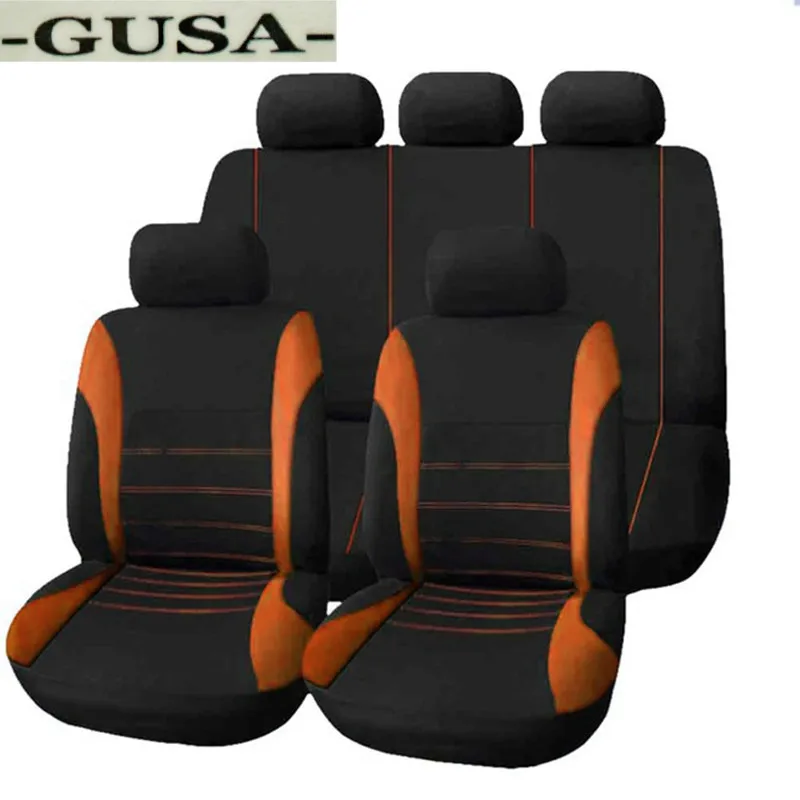 (Priekinis + Galinis) Universaliųjų automobilių sėdynių užvalkalai už Lada 110 111 112 Kalina Niva Vesta XRAY Granta automobilių reikmenys, automobilių stilius 1
