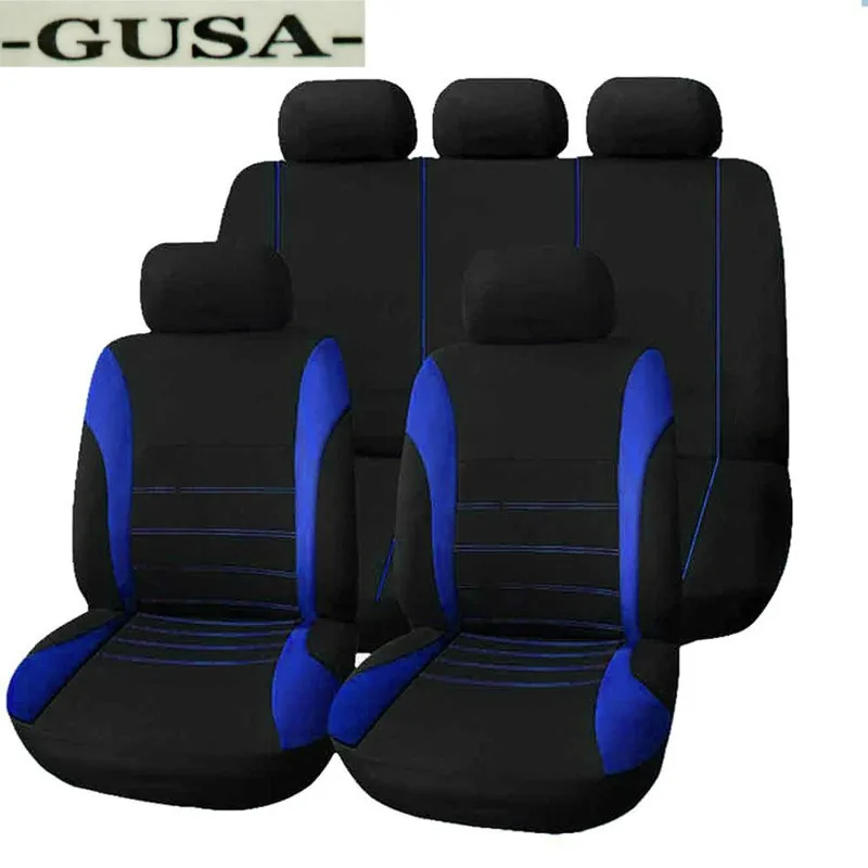 (Priekinis + Galinis) Universaliųjų automobilių sėdynių užvalkalai už Lada 110 111 112 Kalina Niva Vesta XRAY Granta automobilių reikmenys, automobilių stilius 5
