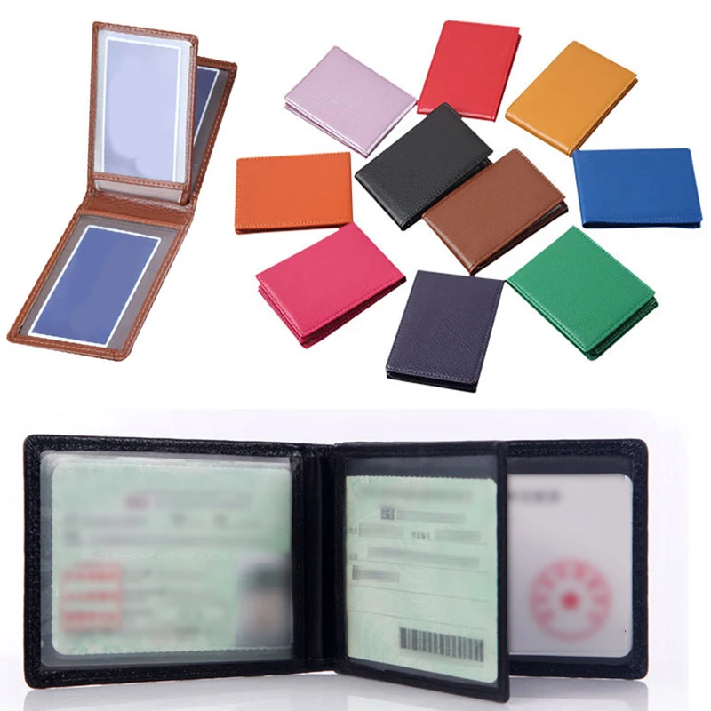 Vairuotojo Licencijos Turėtojas Pu Oda Padengti Automobilio Vairuotojo Dokumentus, Verslo ID Pass Pažymos Katalogą Piniginės 2